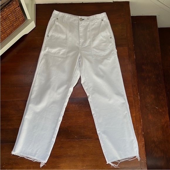 Rag & Bone Kaye Chino in White - Picture 2 of 15